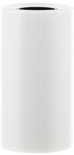 Angoily Rouleau de Papier Thermique Autocollant A6 57x30mm Semi-transparent pour Appareil Photo Instantané, Recharge Papier Photo Multifonction pour Imprimante Thermique, Usage Bureau