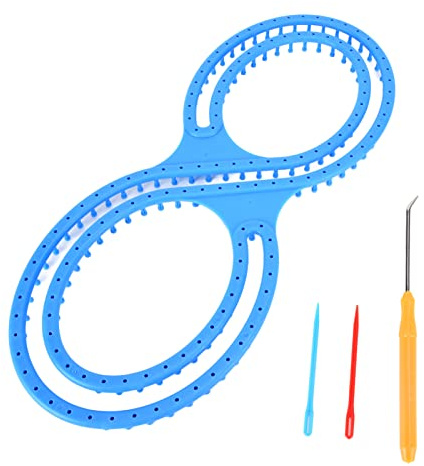 Generic 8-teiliges Strickset mit Häkelnadel und Zum Basteln von Decken, Schals und Mützen zu Hause. Strickset aus Kunststoff für Anfänger und Experten
