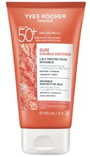 Yves Rocher Leche Solar Invisible SPF 50+ Crema Solar Alta Protección 150ml