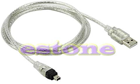 NOWON Nuovo Cavo Adattatore da USB a Firewire iEEE 1394 a 4 Pin da 1,8 m