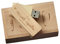 RXFSP 4G Clé USB gravée personnalisée, Cadeau personnalisé gravé en Bois Massif USB Flash Drive pour Mariage, Remise des diplômes, Anniversaire, fête des pères, fête des mères