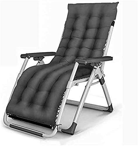Klappbarer Liegestuhl, Gartenstühle, Garten-Tagesbetten, Klappstuhl, Liegestuhl, Liegestühle, Terrassen-Liegestuhl mit Unterstützung für Outdoor-Strand, Campingstuhl, 200 kg, Sonnenliege (sc
