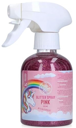 Brama West Holland Pferde Glitzer Spray Unicorn - Mähnen Spray - Schweifspray für Pferde - Pink