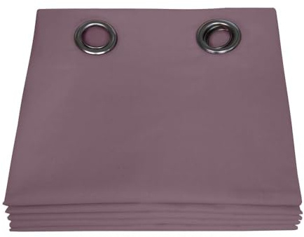 Moondream Verdunkelungsvorhang, 100% Licht- und Sonnenschutz, Dream Lila - Marshmellow, 135 x 250 (BxH) cm, Ösen (1 Vorhang)