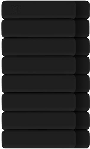 OMNANA Gewichtsmanschetten aus Silikon (2x0,5 kg oder 2x1 kg) – Knöchelgewichte & Handgelenkgewichte für Fitness, Yoga, Pilates & Physiotherapie – Ankle Weights für Joggen, Aerobic & Krafttraining
