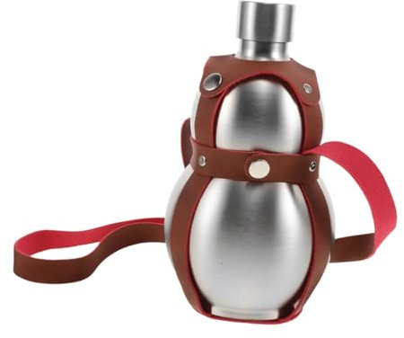 Milisten Mini Gourde En Acier Inoxydable Pour Randonnée Voyage 500 Ml