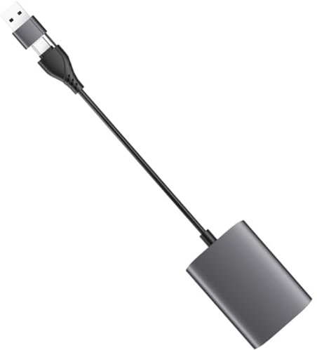 jojofuny Convertidor De Tipo c a Adaptador Usb Soporte De Alta Definición Para Portátil Conector Para Presentaciones Oficina y Eventos