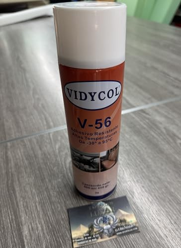 Cola/Pegamento de ALTA TEMPERATURA para TECHOS DE COCHE (Especial para AUTO-TECHOS y PUERTAS y BAJANTES de COCHE) (1 Spray Adhesivo V-56)