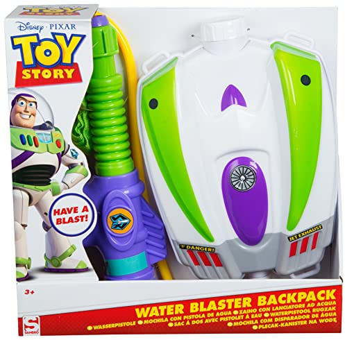 Sambro DTS-3377 Wasserpistole mit Tank Toy Story, Mehrfarbig