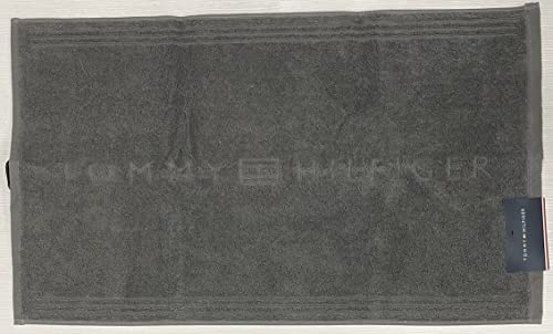 Tommy Hilfiger Badteppich Plain Farbe Steel Größe 050 080