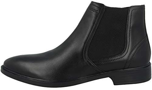 Geox U Gladwin A, Stivaletti Uomo, Nero (Black), 42 EU