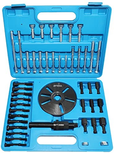 DPTOOL Harmonic Balancer Puller Removal & Install Tool Kit Flywheel Remover Crankshaft Pulley Removal Steering Wheel Pulling Set
