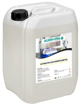 Allrein Automaten-Geschirrspülmittel für gewerbliche Spülmaschinen mit Aktivchlor. (10L)