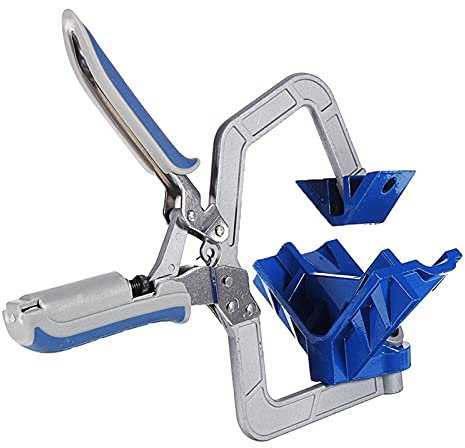 Morsetto per falegnameria ad angolo retto a sgancio rapido per falegnameria Morsetto per angoli per cornici per cornici Home Office Forniture decorative Parti Morsetti per falegnameria per saldature