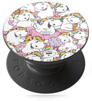 DeinDesign Popsockets PopGrip Handy Halterung Ständer Smartphone & Tablet Griff Einhorn Pummeleinhorn Fee