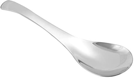 FUNOMOCYA 3St asiatische Suppe Suppenlöffel aus Edelstahl Nudeln Chinesische Suppenlöffel geschirrtuch Verdickungslöffel Edelstahllöffel Metall Esslöffel Eisportionierer