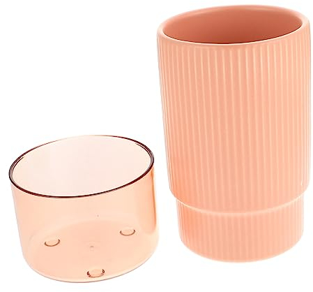 TOPBATHY Eleganter Besteckhalter Aus Keramik Multifunktional Essstäbchen Löffel Gabeln Organizer Kompaktes Utensilienzubehör Abtropfgestell Für Küchengeschirr Platzsparend
