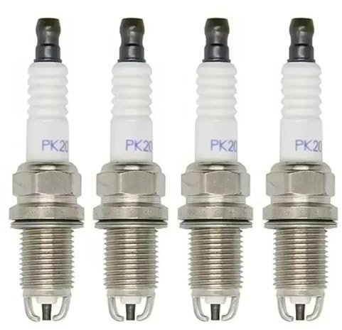 4–6 Stück 90919–01194 Doppel-Platin-Zündkerze PK20TR11, kompatibel mit AVENSIS CAMRY RAV4 Sienna Solara, passend for Lexus ES GS(6pieces)