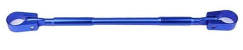 KARDAS Motorcycle Balance Bar Motorcycle Handlebar Brace Crossbar Modified Strengthen Handle Bar Clamp Balance Beam 22mm(Blue)