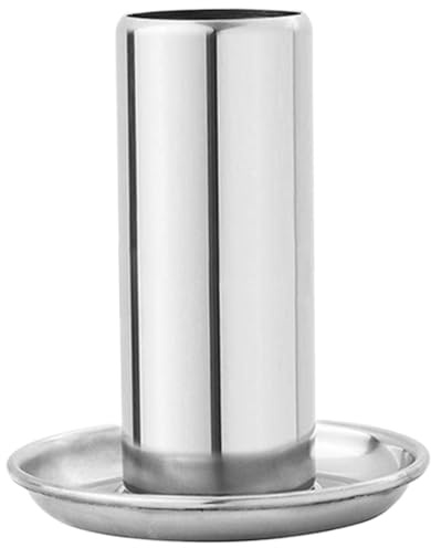 Joygoodta Soporte para latas de Cerveza para Pollo, Soporte Vertical para latas de Cerveza de Acero Inoxidable con para Bandeja de Goteo, brocheta fácil de Limpiar para Horno, asador de Pato Vertical