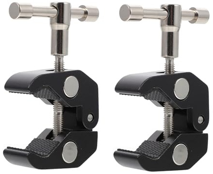 BESPORTBLE 2 pièces Pince Crab Clamp avec Filetage et Support Serrage Caméra Polyvalent pour Accessoires Photographie