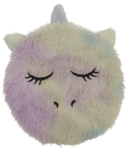 Wärmekissen Einhorn 15 x 12 cm Kuschelkissen – Mikrowellen- & Wärmflaschen-Ersatz – Weiches Plüschkissen in Pastell – Für Bauch, Rücken & Nacken – Geschenk für Kinder & Einhorn-Fans