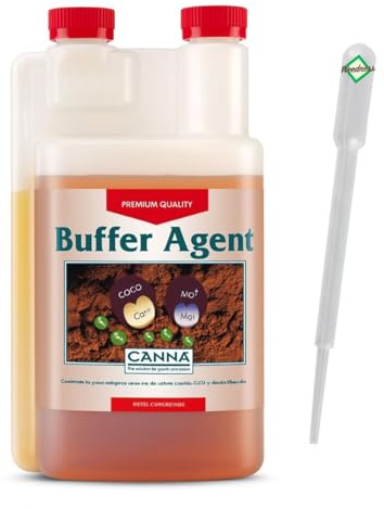 Weedness Canna COGr Agente tampone 1 litro - Fertilizzante idroponico Cocco substrato Coco Grow Coltivazione Indoor PH