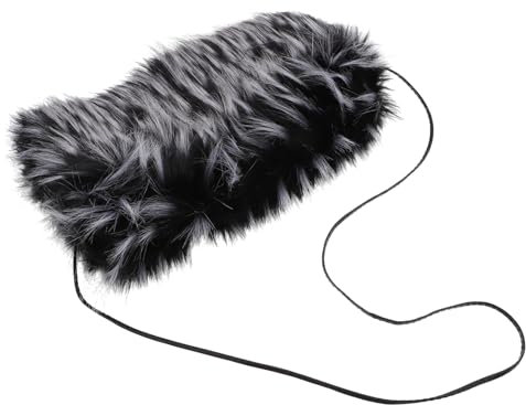 PRETYZOOM Handwärmer Kunstpelz Muff Verdickt Handmuff Kleines Kissen Waschbar Für Damen Mädchen Winter Haushalt Reisen