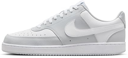 NIKE Court Vision Low, Sneaker för män, 43 EU, Ren platina vit, 43 EU
