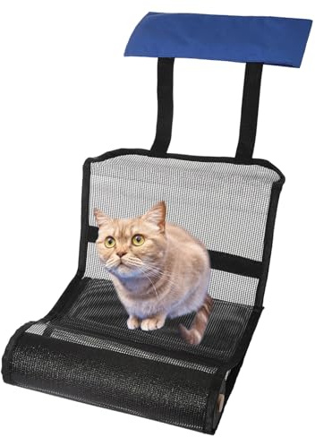 Yhsioaklo Tierrettende Fluchtrampe – 27,94 x 15,24 x 7,62 cm Oxford-Gewebe, Netz-Tierrampe für Teiche, Schwimmbad | Faltbar für Frösche, Kröten, Kleintiere, Poolflucht, Teichrettung, Wassergarten, Spa, Whirlpool, Outdoor-Funktion