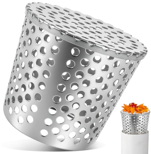 KOVSGQ Crapaudine De Gouttière Grille Gouttière Anti Feuilles Filtre De Descentes en Acier Inoxydable Filtre Anti Blocage De Toit Maille Protections pour Maison Avant-Toit Fossé Égout 85-100mm
