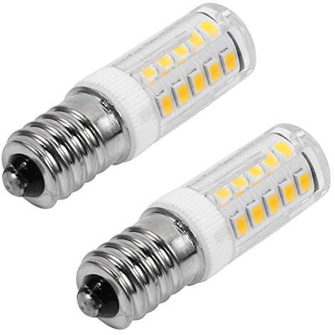 GETAJGHSD LED Light Bulb Replacement 4w Lamp Bulb for Kitchen Ventilator Extractor Fan, Mini E14 Base, Low Power Consumption, Long Lifespan, for Cooker Hood Lighting, 2 Pieces Set