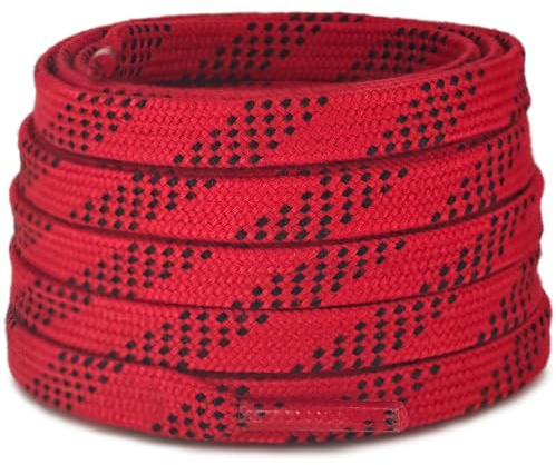 Lacesgian Flat Professional Roller Ice Hockey Skate Laces for Skates, Boots | Professional Roller Skate Laces, Durable Anti-Fracture Polyester Hockey Shoelaces for Figure Skates Boots, Not Easy to Loosen