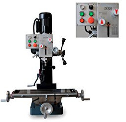 Métalprofi - Perceuse fraiseuse métal D. 32 mm 230 V 750 W avec boite à engrenages - ZX32G - Métalprofi