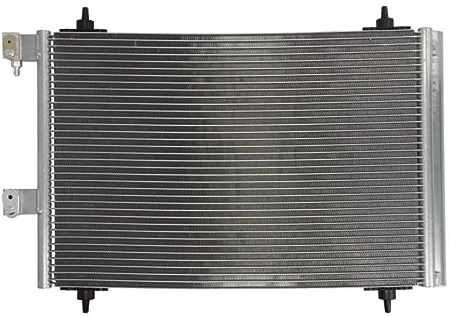 THERMOTEC KTT110160 Condensador aire acondicionado con secador Compatible con CITROËN C4 I LC, PEUGEOT 307 3A/C 307 SW 3H 307 Break 3E 307 CC 3B