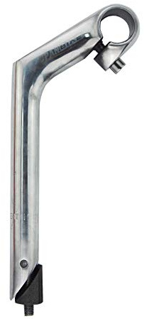 UPANBIKE Fahrradvorbau, 22,2 mm x 25,4 mm, Aluminiumlegierung, Schwanenhals-Form, 40 mm/80 mm, MTB, Mountainbike, Straße, Lenkervorbau