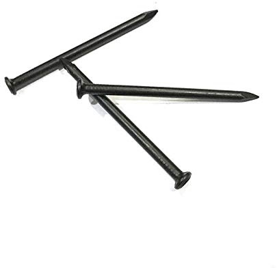 Clou en acier de ciment noir, clou en acier spécial, clou en acier à haute résistance, clou en fer, clou rond, 1,6 kg-100 mm