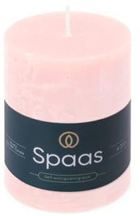 Spaas Candela pilastro in stile rustico 70/95 mm 35 ore, rosa chiaro