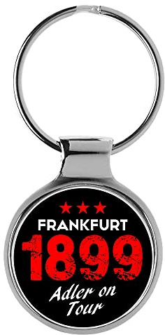 KIESENBERG 3D Schlüsselanhänger Frankfurt Adler Fan Geschenk Fußball Sport Fanartikel Frankfurtfans A-9473
