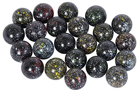 Bartl 112167 Murmeln Pinto 30mm ø ca.30 Stück