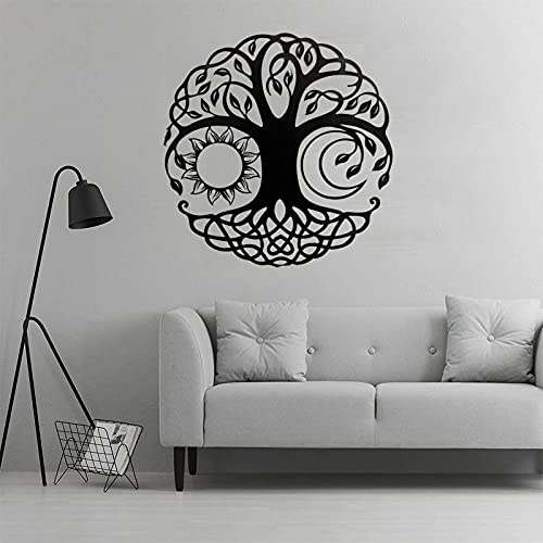 Exquisite Wandskulptur, Kunst-Dekor, Baum des Lebens, Metall-Wand-Dekor, Metall-Wand-Kunst-Dekor, 3D-Metall-Skulptur, Metall-Wand-Dekor, für Zuhause, Büro, Schlafzimmer, Wohnzimmer, Außendekoration