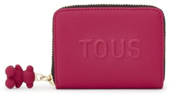 Tous Monedero Fucsia, para Mujer, Medidas 8 x 11 x 3 cm, Colección Tous La Rue New