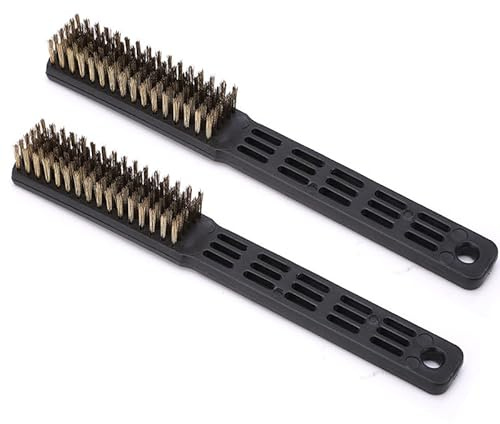 (2-Pack) Bowling Shoe Brushes, Bowling Accessories, Remove Dust Grit Improve the Slide of the Shoe (2)