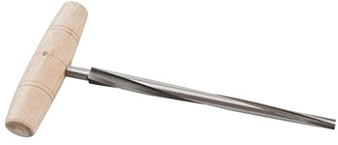 Premium Viola Violin Peg Hole Reamer 3/4 4/4 - Luthier DIY Luthier Tool Kit - HSS Steel Fiddle T Handle Reamer for Violins & Guitars
