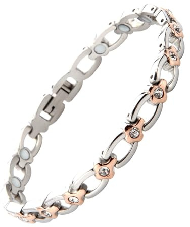 HAQI Damen Magnetarmband Edelstahl Super Strength Arthritis Magnetarmband Geschenk
