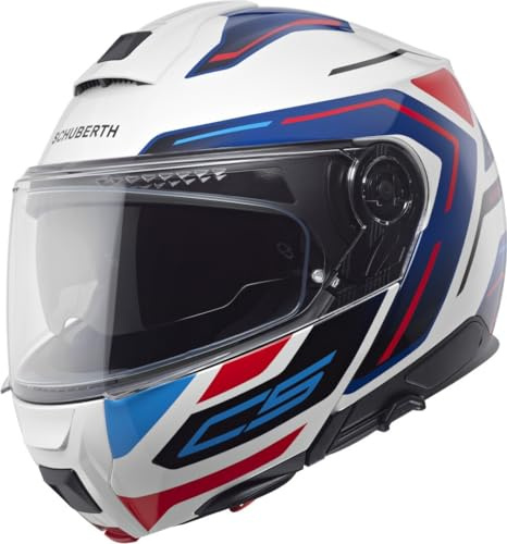SCHUBERTH HELMET C5 ECE DEKOR OMEGA WHITE 61 (XL)