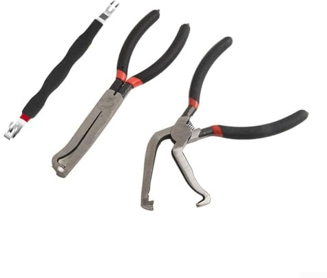 Floweringbeter Compact and Convenient 3PC Electric Connector Removal Pliers Set, for All Makes and Models of Vehicles