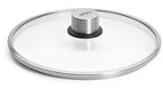Woll Logic Pro Sicherheitsglasdeckel, rund, Ø 24 cm, mit Edelstahldeckelknopf