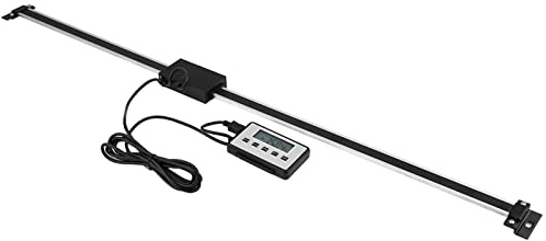Kit de Lectura Digital, Medición Lineal Coder Lineal 0‑500 Mm Preciso Kit de Lectura LCD de Escala Digital con 1 Conjunto de Accesorios de Montaje para Máquinas de Fresado Tornos