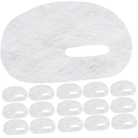 SEWACC 50 Einweg Augenpads aus Dünnem Wasserlöslichem Material Weich und Hautfreundlich für Effektive Augenpflege und Minderung Von Augenmüdigkeit 50 Stück Packung